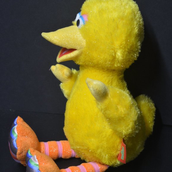 Isaac Mizrahi Sesame Street Big Bird Plush Toy 17" - Picture 8 of 13